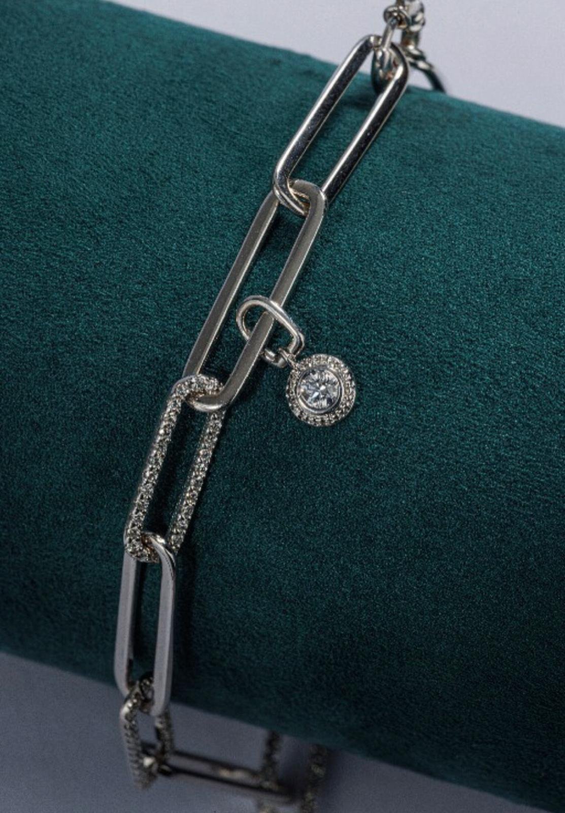 14k Bracelet With 0.83cts Lab Diamonds - Image 3