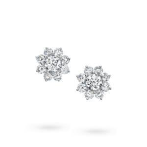 Sunflower Diamond Earrings