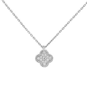 18ct Gold Chain With Approx 0.12ct